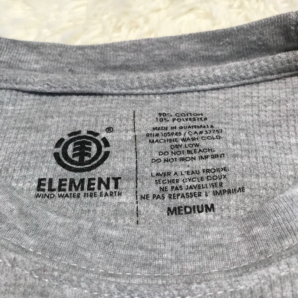 Element Earth Wind Water Fire Grey Thermal Medium View 4